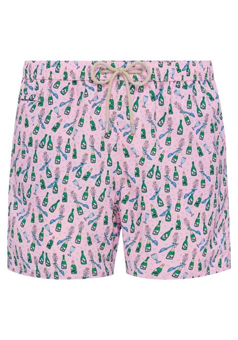 Costume MC2 Saint Barth uomo LIGHTINGMICRO01778H21 rosa stampa bottoglie sabrage MC2 SAINT BARTH | Costumi | LIGHTINGMICRO01778H21